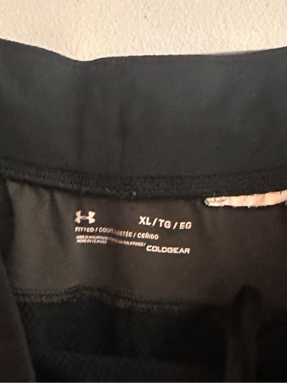Under Armour Black ColdGear Pullover‎ Hoodie